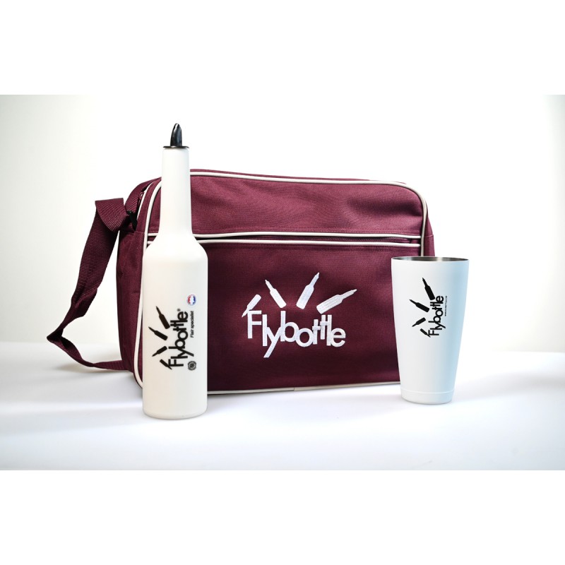 Fly Bag + Flybottle Classic White + Shaker white